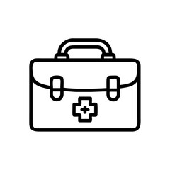 Icon of a doctorchest / first aid kit