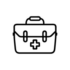 Icon of a doctorchest / first aid kit