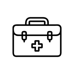 Icon of a doctorchest / first aid kit