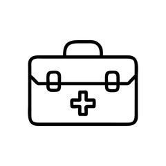 Icon of a doctorchest / first aid kit