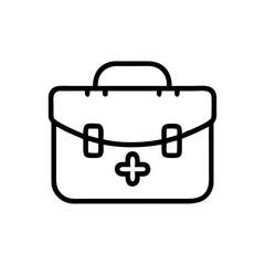 Icon of a doctorchest / first aid kit