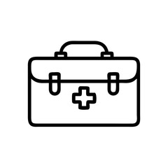 Icon of a doctorchest / first aid kit