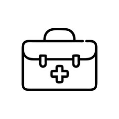 Icon of a doctorchest / first aid kit