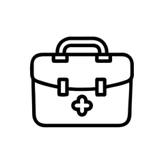 Icon of a doctorchest / first aid kit