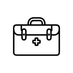 Icon of a doctorchest / first aid kit