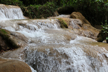 Agua Azul waterfalls, located Chiapas, Mexico