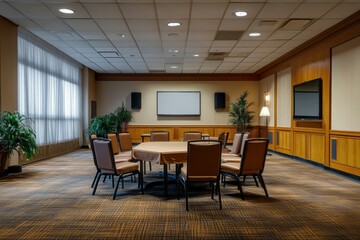 Fototapeta premium Conference Room Interior
