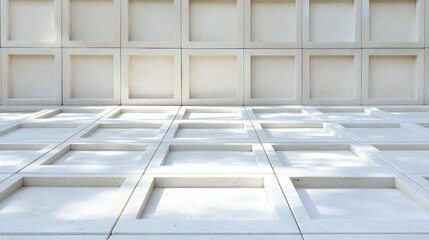White Square Wall