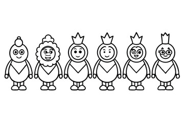 Cogs Worth Line Art Whirling Gears Victorian Style