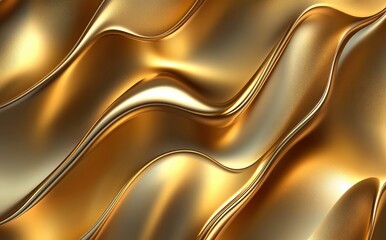 The golden gradient background with a metallic texture