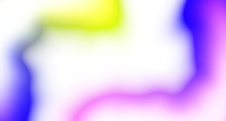 Abstract neon glowing color gradients shape cutout on transparent background, neon wave fluid overlay effect, light leaks, film grain texture, blurred color effect bright neon light beams effect