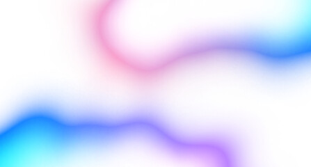 Abstract neon glowing color gradients shape cutout on transparent background, neon wave fluid overlay effect, light leaks, film grain texture, blurred color effect bright neon light beams effect