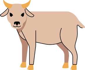 Goat vector illustration