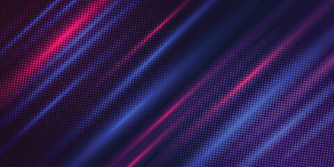 Abstract game background with blue pink light. Suit for esport and gaming competition. © Sumeth