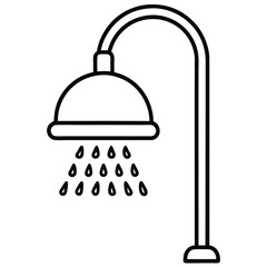 Obraz premium shower---bathroom-icon-vector-design-template.eps