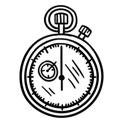 Stopwatch basketball stroke