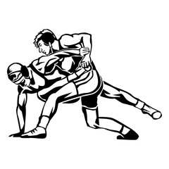 Wrestlers lock professional