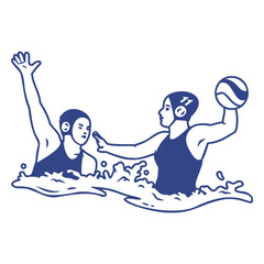 Waterpolo sport players game