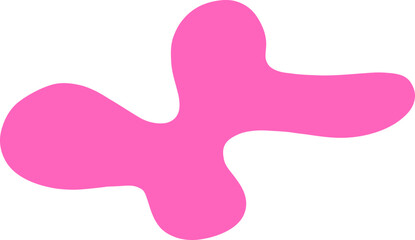 Cross Shaped Blob with Soft Rounded Ends