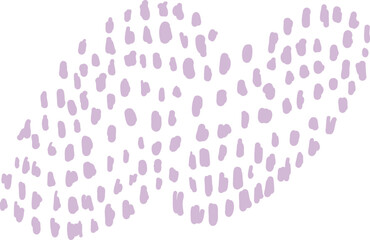 Spotted Abstract Blob with Irregular Star Shape