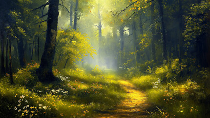 Obraz premium Fantasy World