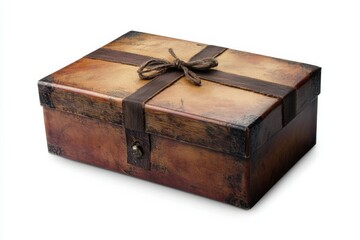 Rustic Wooden Treasure Box
