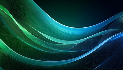green abstract digital wave for backgrounds and presentations abstract blue wave background presentation background wallpaper modern digital design