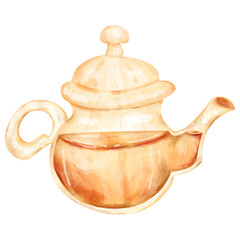 watercolor tea