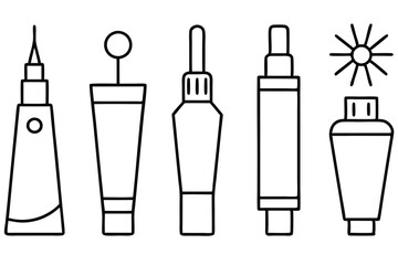 Dermabond Skin Medical Glue Line Art