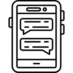 Obraz premium Chat Icon