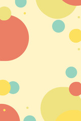 abstract background with circles