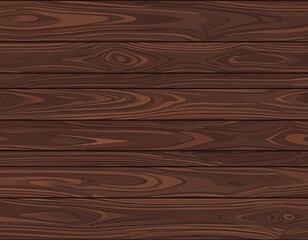Fototapeta premium Dark Brown Wooden Planks Background