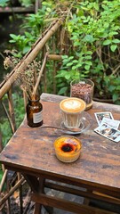 breakfast in the garden