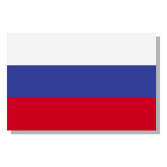 Russia flag language icon