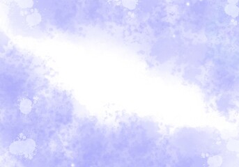 Abstract Splashed Lavender Watercolour Background