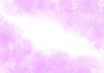 Abstract Splashed Lilac Watercolour Background