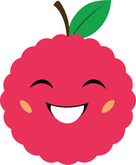 Obraz premium apple with a smile