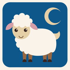 Eid Ul Adha 2025 festive greeting card 