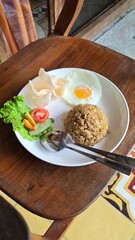 Fried rice and egg