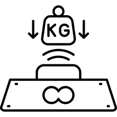Weight sensor Icon