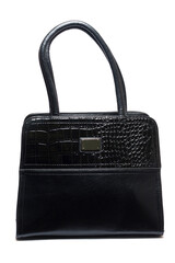 Lady's bag isolated on white