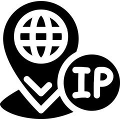 Ip Pin Icon
