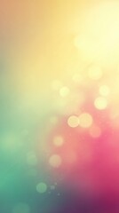 Naklejka premium Soft and Dreamy Gradient Background with Blurry Lights and Colorful Bokeh Effects for Creative and Artistic Projects