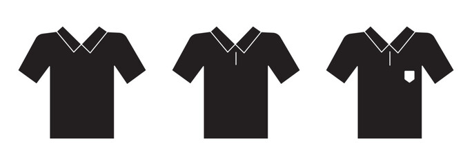 Black t shirt silhouette isolated on white background. T shirt icon vector illustration design. T-shirt icon. Simple flat, outline, solid style eps 10