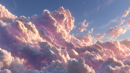 A Gentle Whisper of Clouds Beneath the Endless Azure Sky