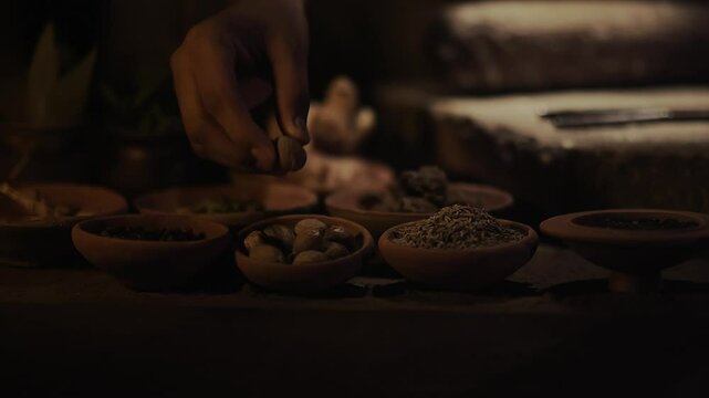 Traditional Ayurvedic Chai in Mud Pots 