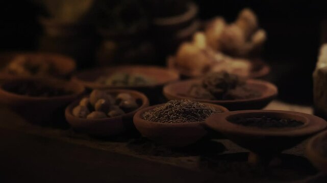 Traditional Ayurvedic Chai in Mud Pots 