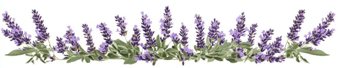 Lavender and Sage Blossoms