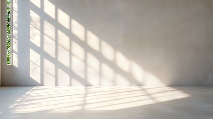 Obraz premium Light Shadow on Wall