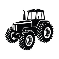 tractor isolated on white background